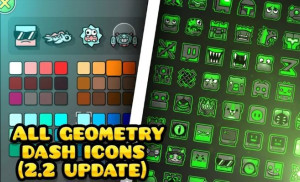All Geometry Dash Icons (2.2 Update): The Complete Visual Database img