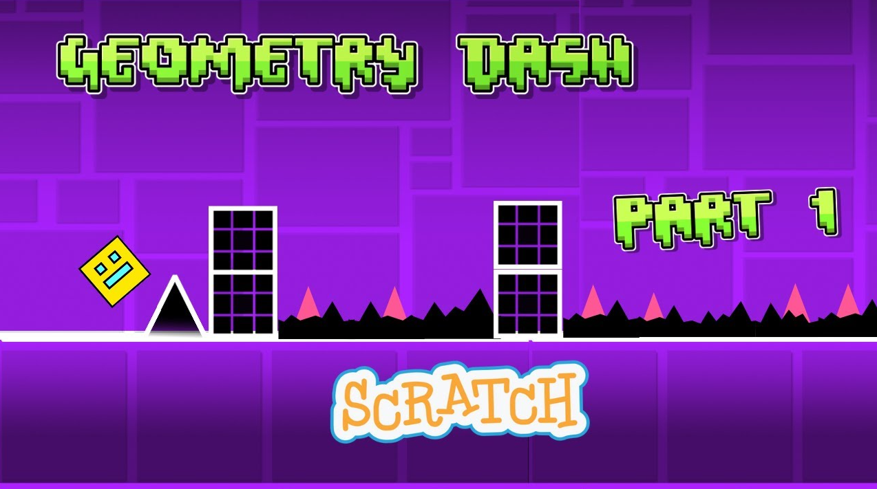 geometry dash scratch screenshot