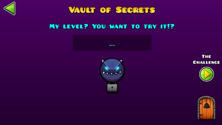 Geometry Dash The Vault of Secrets